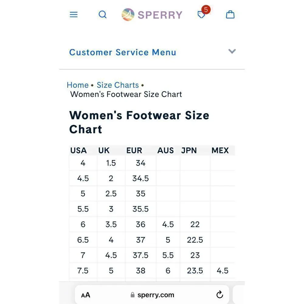 Sperry top sider